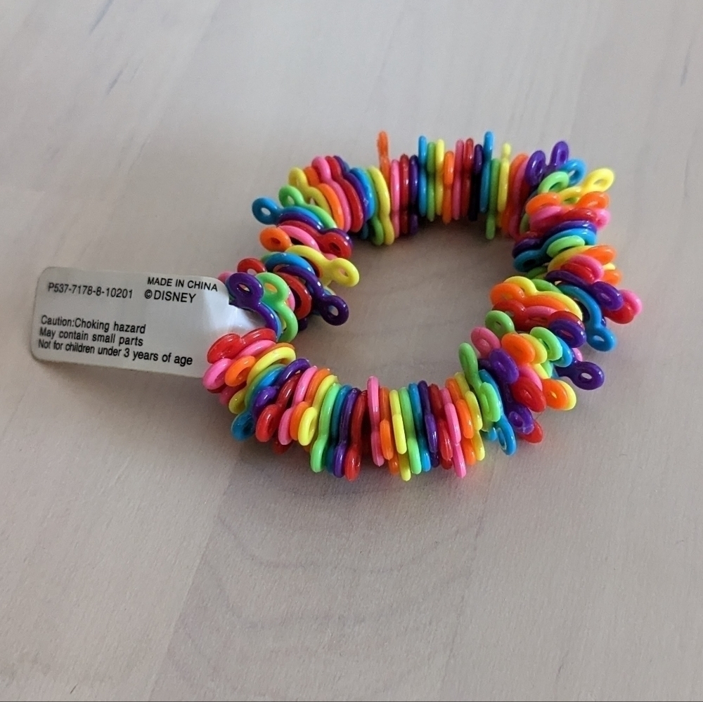 3 for $20; Disney Rainbow Mickey Elastic Bracelet * please read details*